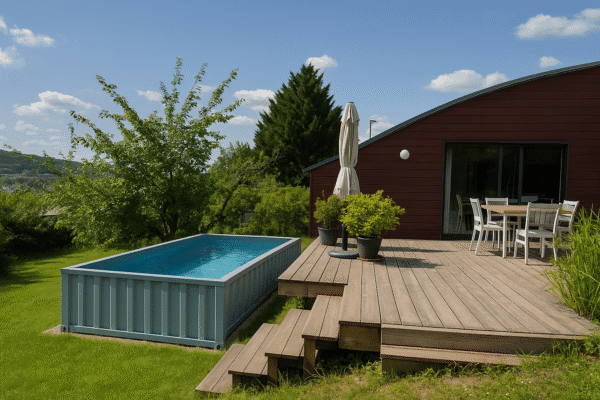 Piscine container