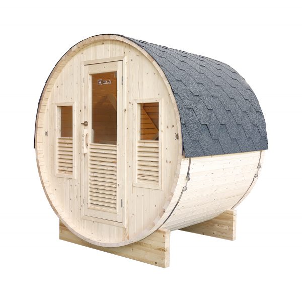 Sauna extérieur Gaïa Bella – 3 places, cabine vapeur & design
