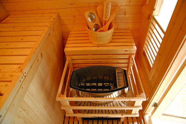 Sauna extérieur Gaïa Bella – 3 places, cabine vapeur & design – Image 10