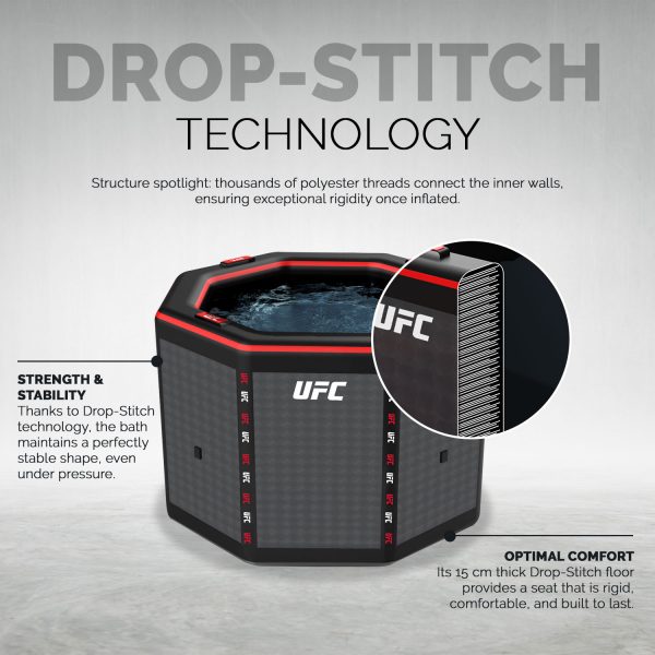 Bain froid / Ice Bath Octogone UFC – Récupération Pro – Image 9