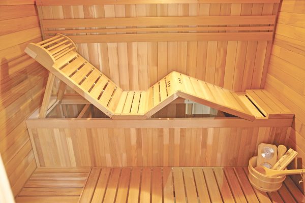 Sauna d’extérieur Gaïa Nova – 6 places – Épicéa du Canada – Image 12