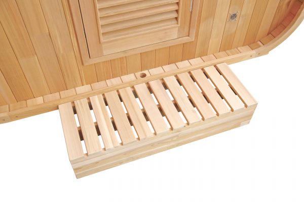 Sauna d’extérieur Gaïa Nova – 6 places – Épicéa du Canada – Image 7