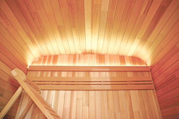 Sauna d’extérieur Gaïa Nova – 6 places – Épicéa du Canada – Image 10
