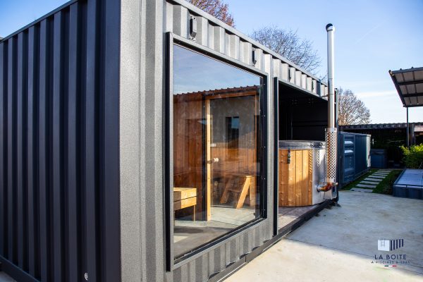 Container Nordique – Sauna + Bain Nordique – Image 5
