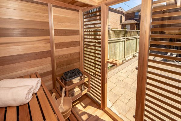 Sauna extérieur Pure Cube CU570 – Image 2