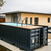 Piscine container