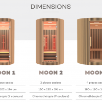 SAUNA INFRAROUGE MOON HOLL S